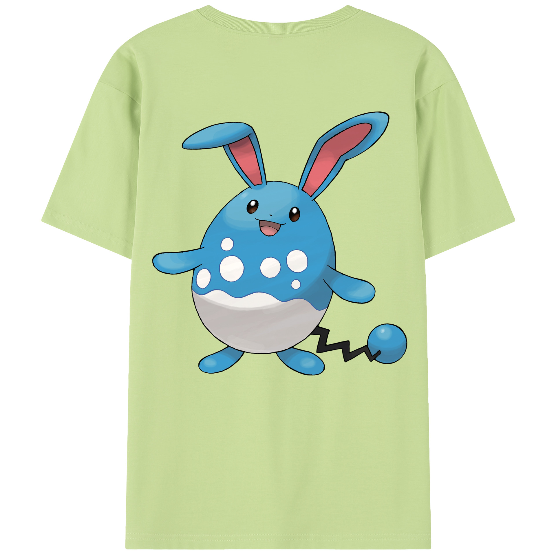 （画像用） ポケットモンスター Pokémon 綿100％半袖Tシャツ（背面プリント）